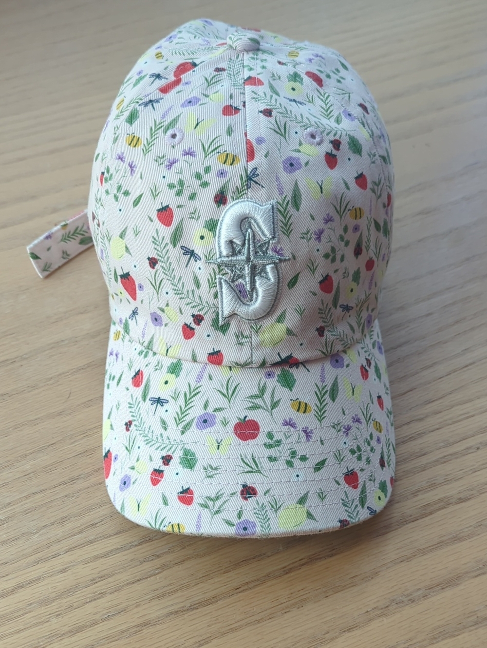 Seattle Mariners Girls Floral & Fruit Baseball Cap